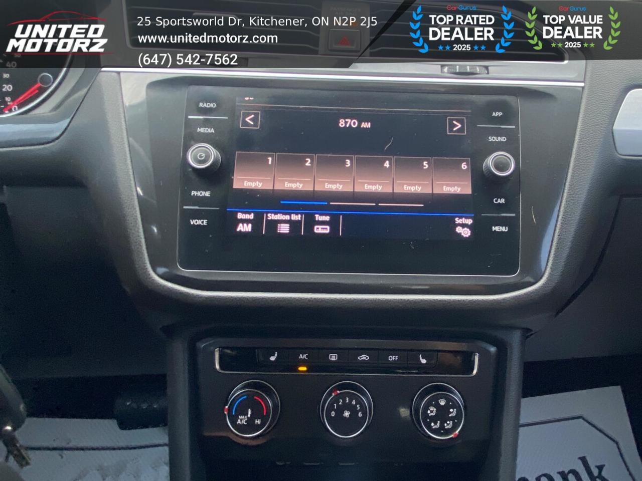 2018 Volkswagen Tiguan Trendline AWD 2.0L  4cyl~SAFETY CERTIFIED~ Photo