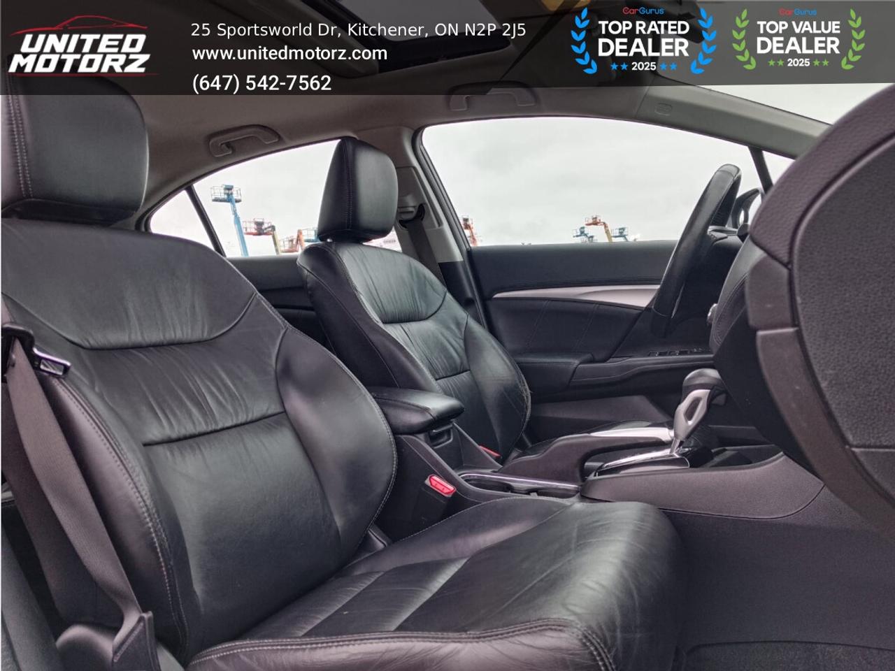 2015 Honda Civic TOURING FWD 1.8L~SAFETY CERTIFIED~ Photo