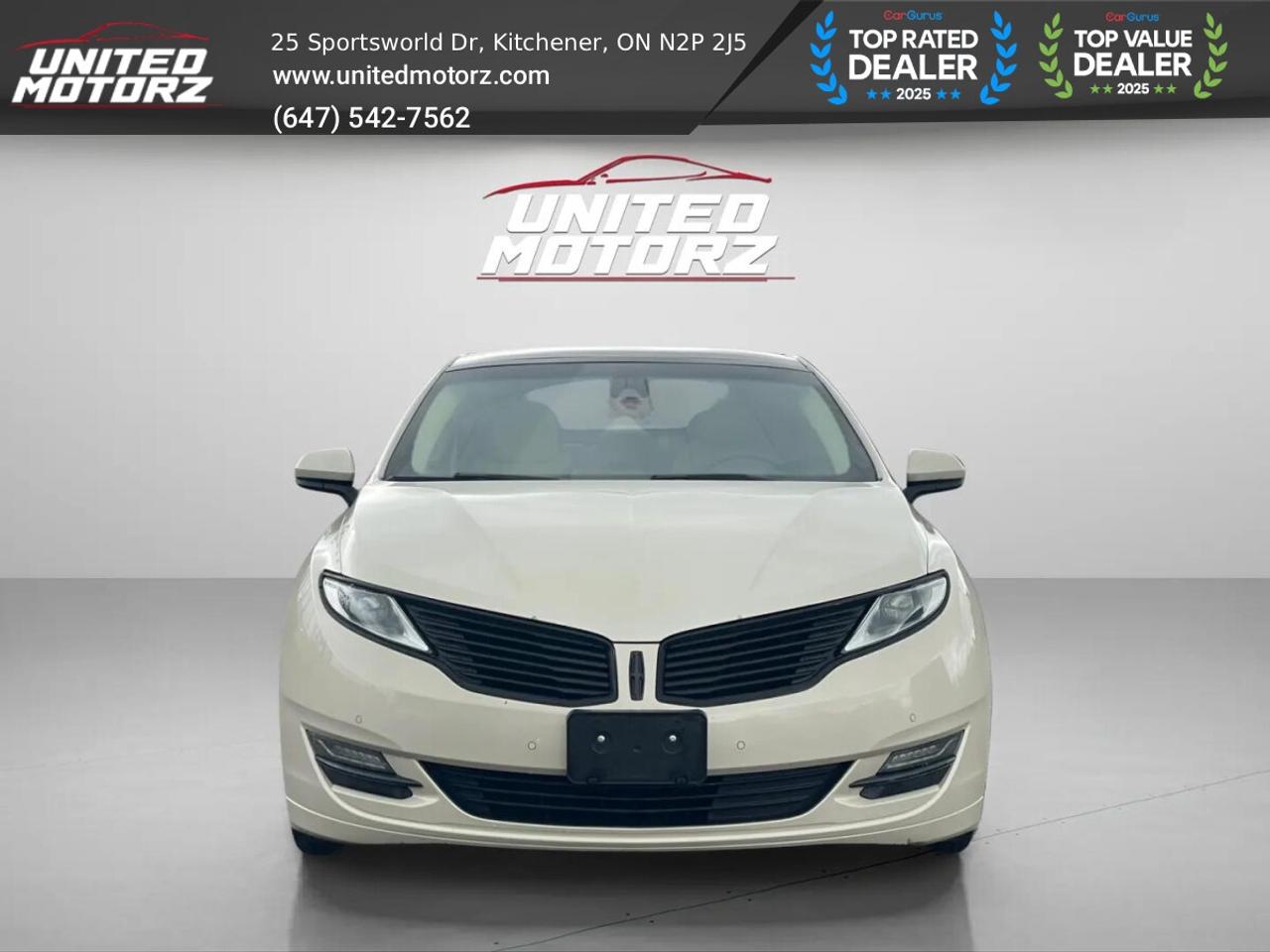 2015 Lincoln MKZ AWD 3.7L 6cyl~SAFETY CERTIFIED~ Photo