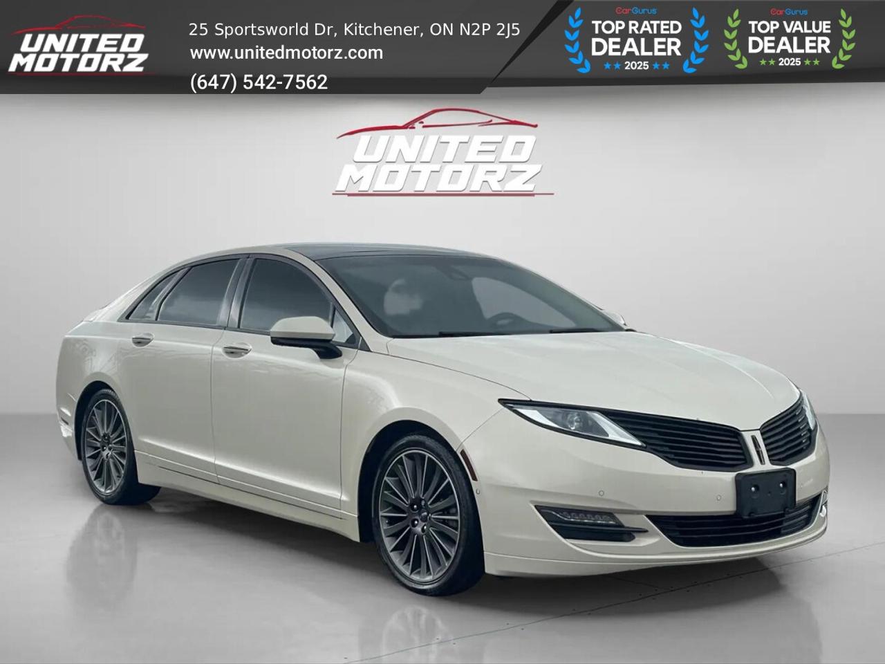 2015 Lincoln MKZ AWD 3.7L 6cyl~SAFETY CERTIFIED~ Photo