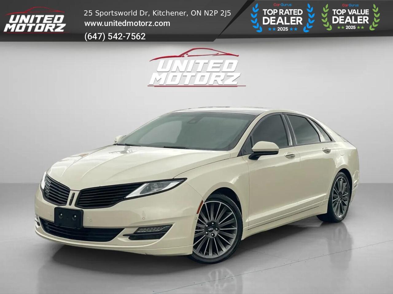 2015 Lincoln MKZ AWD 3.7L 6cyl~SAFETY CERTIFIED~ Photo