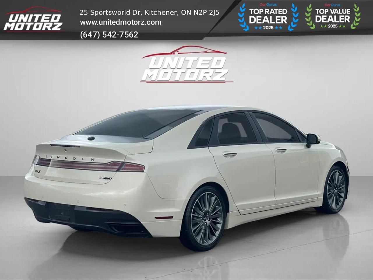 2015 Lincoln MKZ AWD 3.7L 6cyl~SAFETY CERTIFIED~ Photo