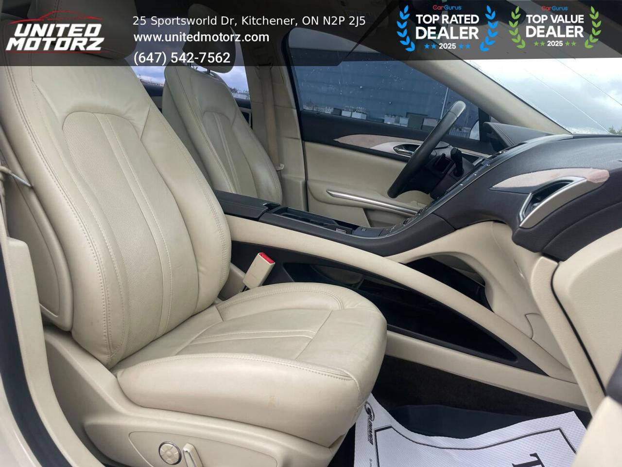 2015 Lincoln MKZ AWD 3.7L 6cyl~SAFETY CERTIFIED~ Photo