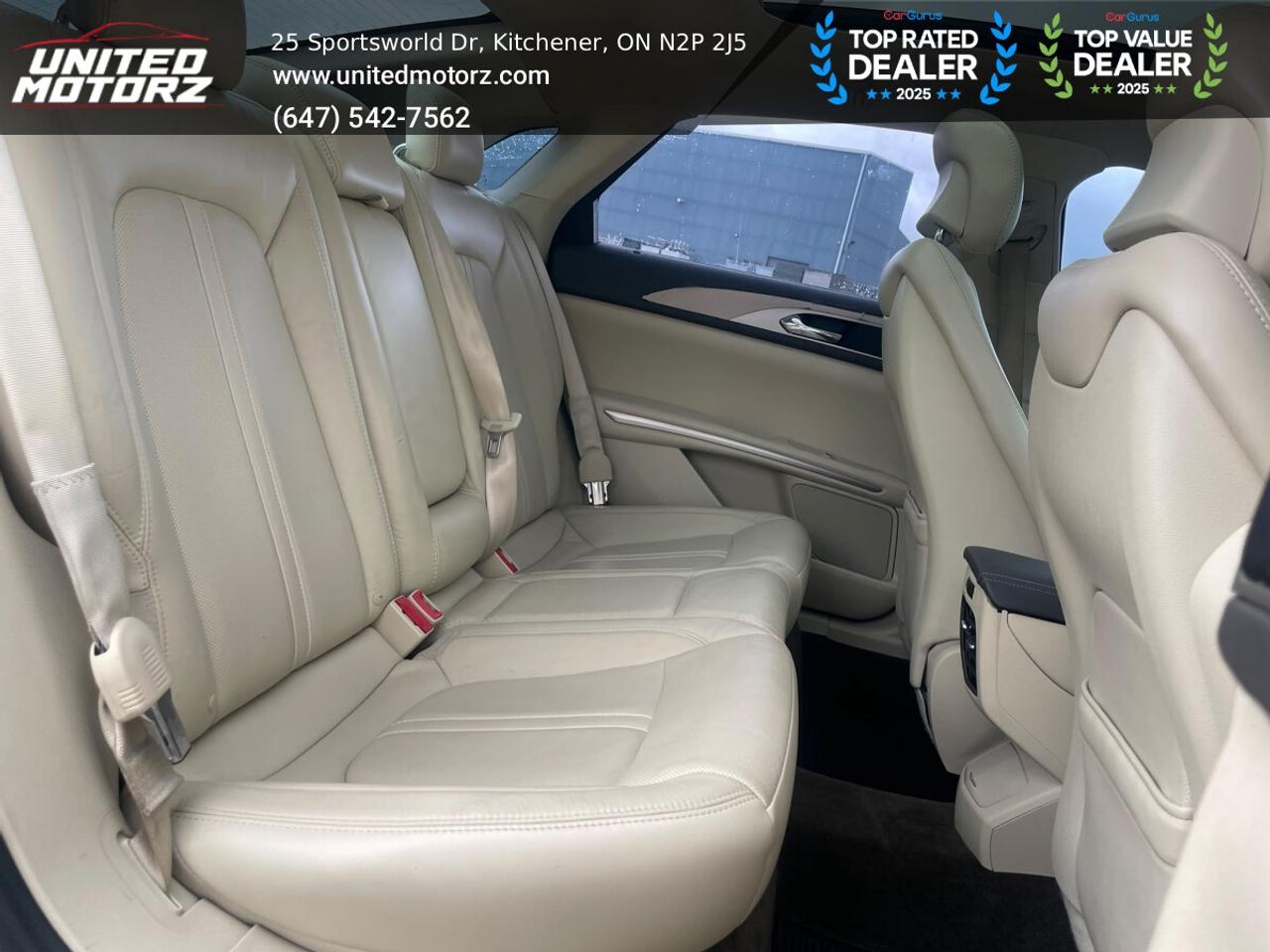 2015 Lincoln MKZ AWD 3.7L 6cyl~SAFETY CERTIFIED~ Photo
