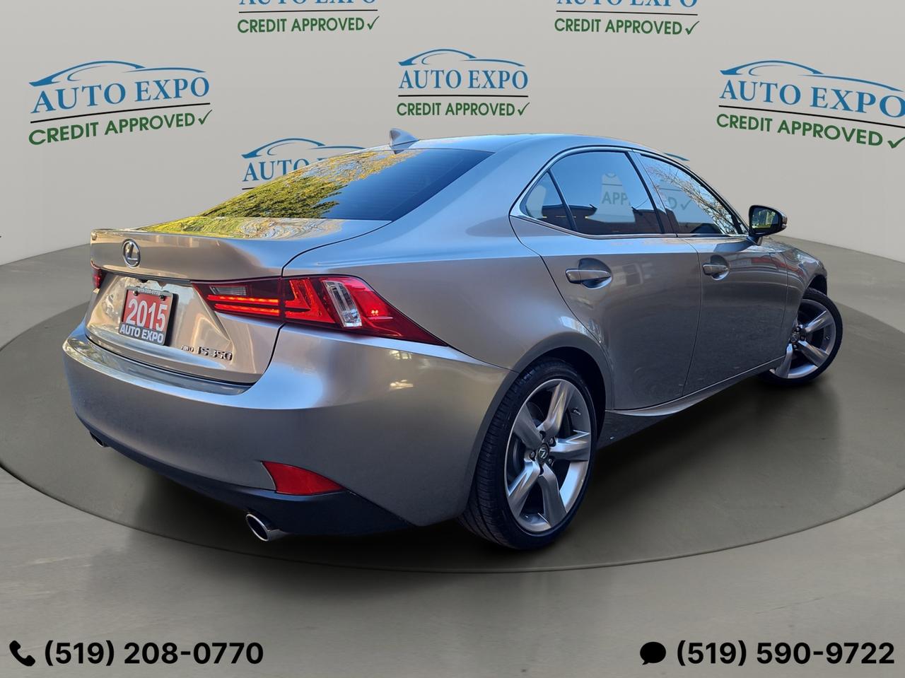 2015 Lexus IS 350 AWD,One Owner,Certified,No Accident,Sunroof,2 Keys Photo4