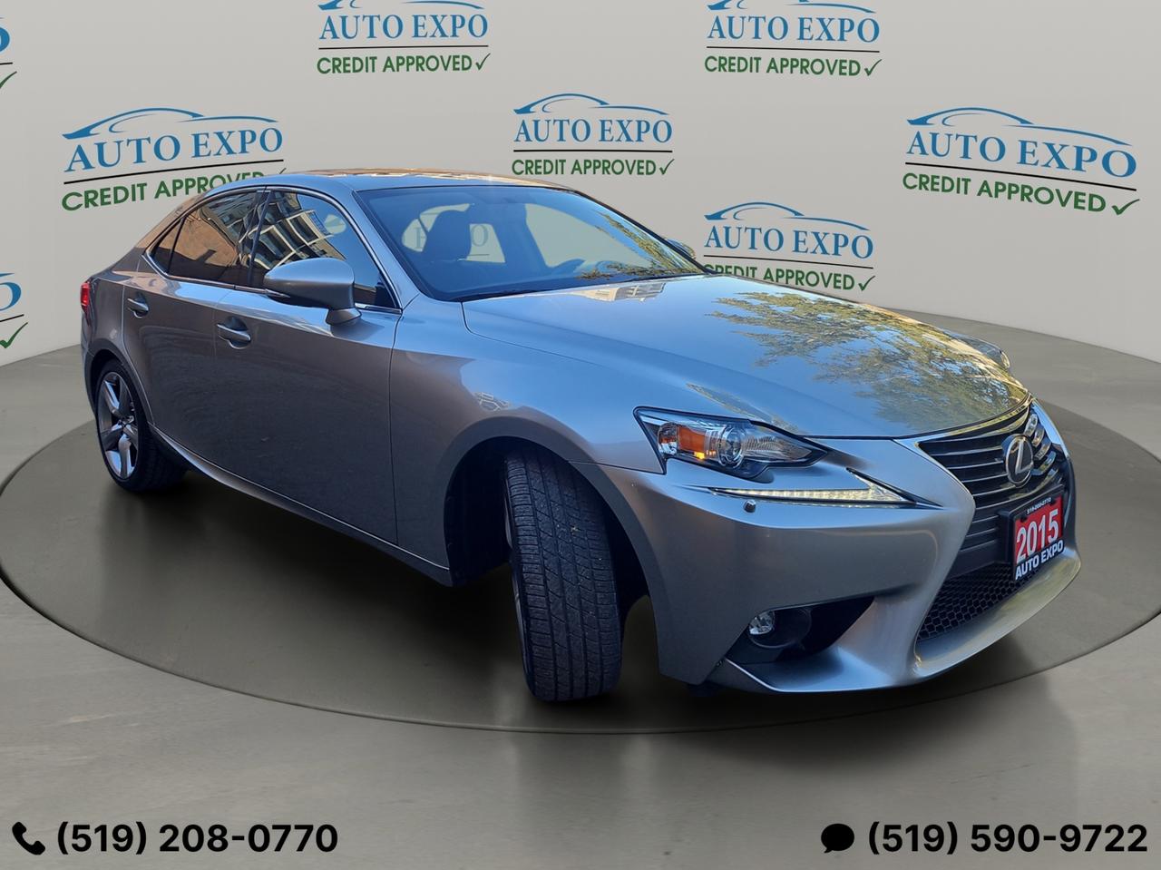 2015 Lexus IS 350 AWD,One Owner,Certified,No Accident,Sunroof,2 Keys Photo