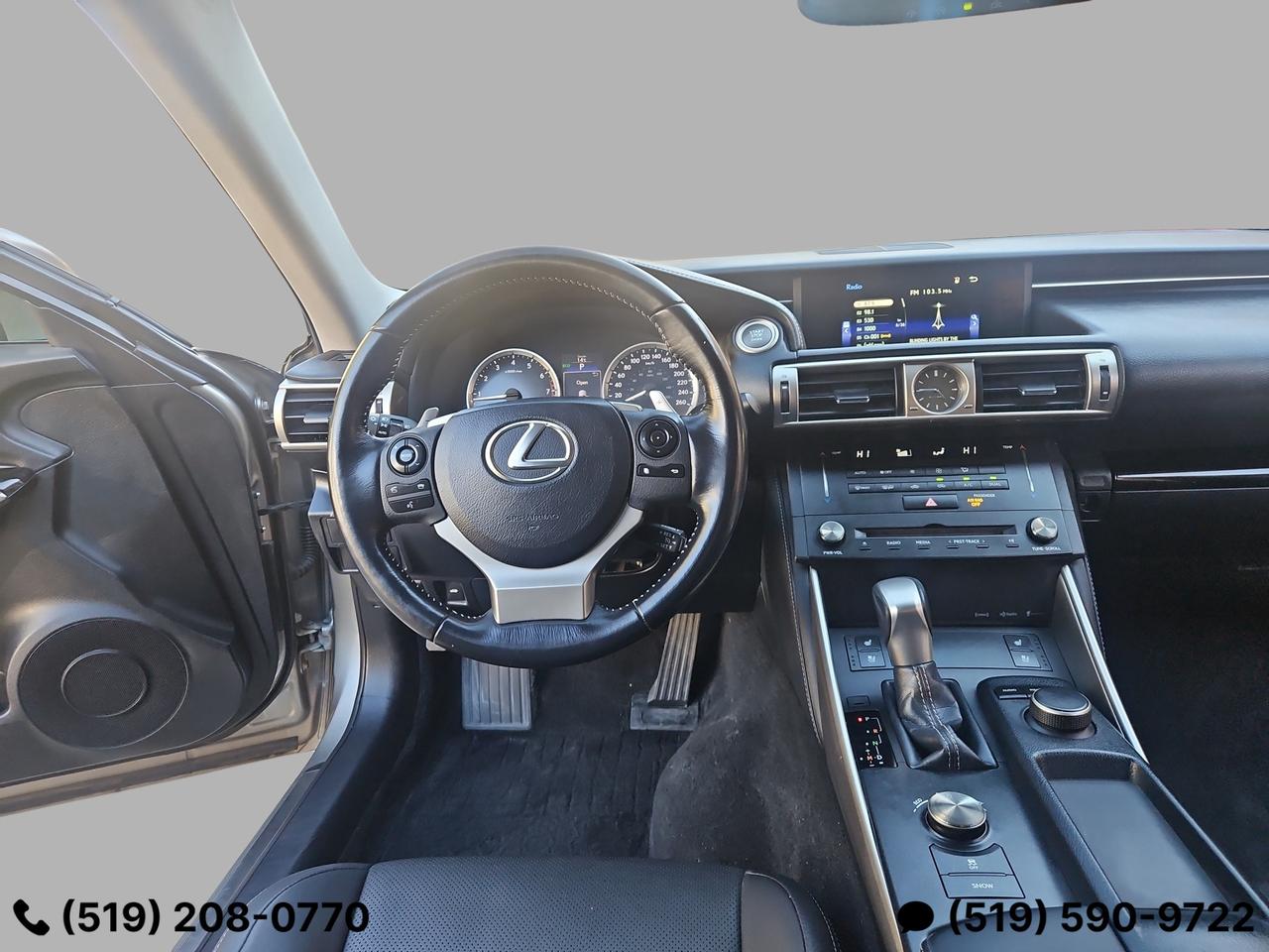 2015 Lexus IS 350 AWD,One Owner,Certified,No Accident,Sunroof,2 Keys Photo