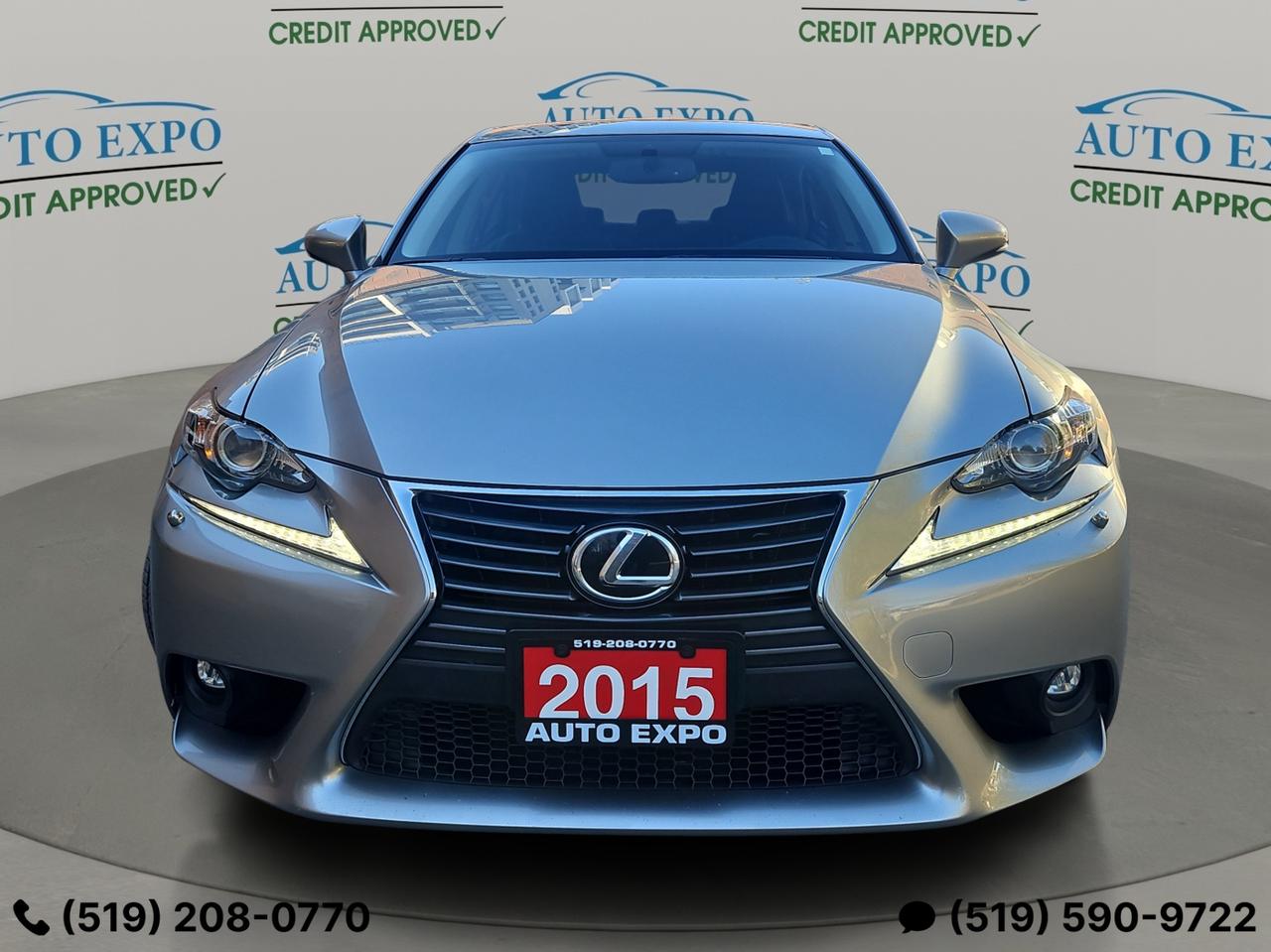 2015 Lexus IS 350 AWD,One Owner,Certified,No Accident,Sunroof,2 Keys Photo