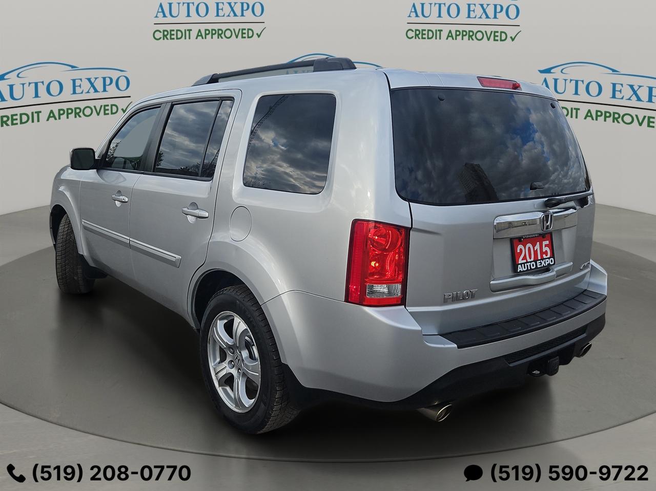 2015 Honda Pilot EX-L,AWD,Certified,7 Passengers,Winter Tire,2 Keys Photo2