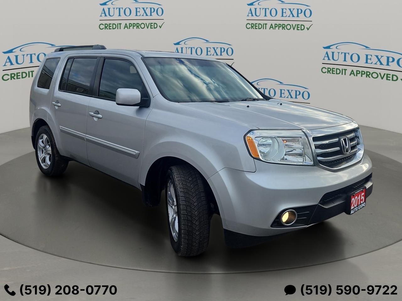2015 Honda Pilot EX-L,AWD,Certified,7 Passengers,Winter Tire,2 Keys Photo