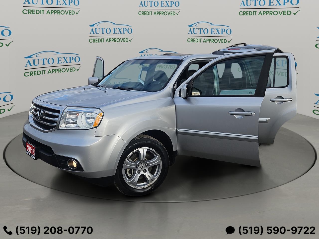 2015 Honda Pilot EX-L,AWD,Certified,7 Passengers,Winter Tire,2 Keys Photo