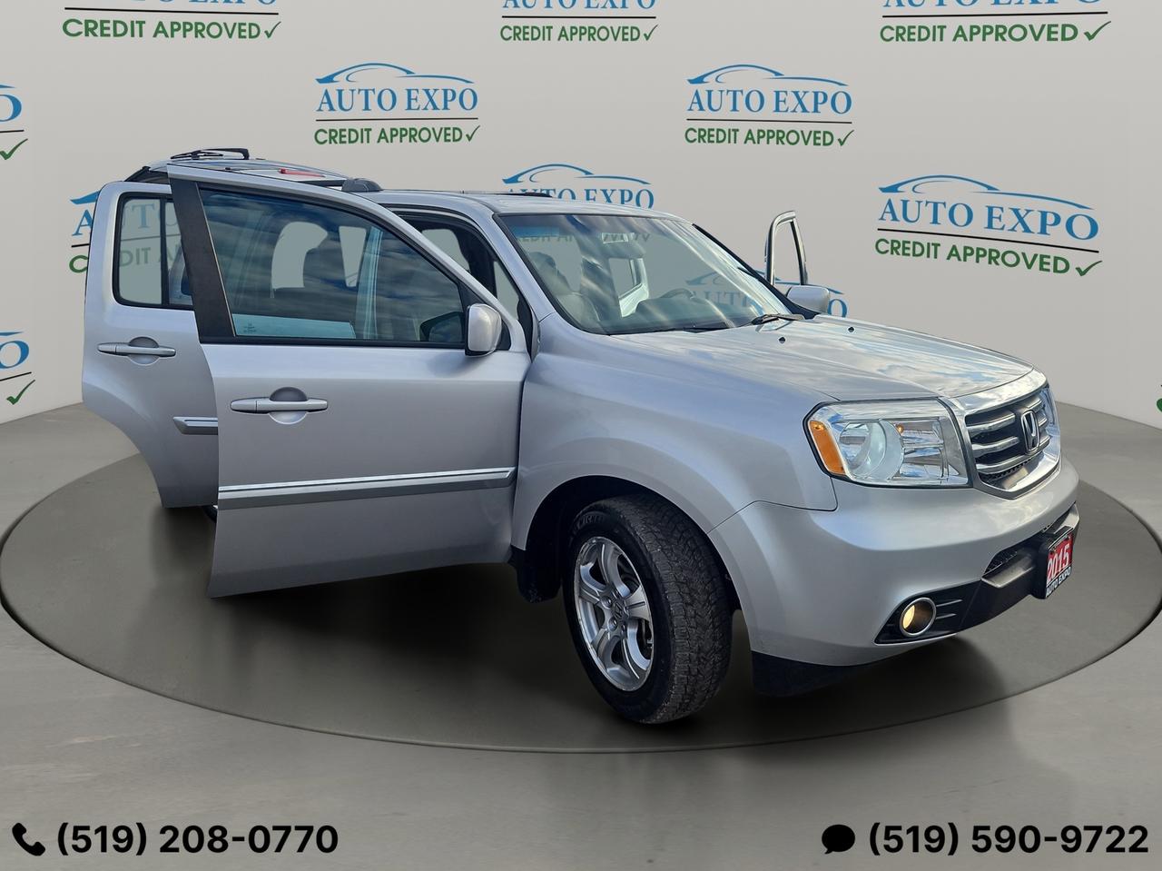 2015 Honda Pilot EX-L,AWD,Certified,7 Passengers,Winter Tire,2 Keys Photo
