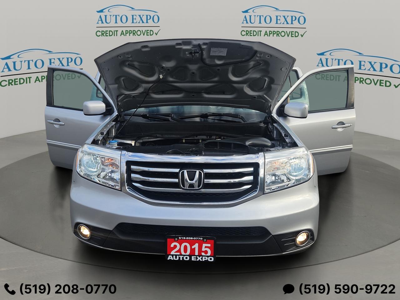 2015 Honda Pilot EX-L,AWD,Certified,7 Passengers,Winter Tire,2 Keys Photo