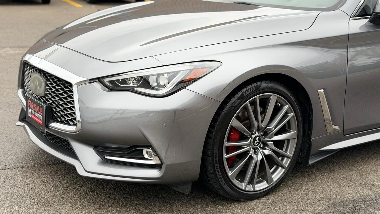 2017 Infiniti Q60 2dr Cpe 3.0t Red Sport 400 Photo