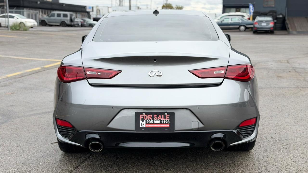 2017 Infiniti Q60 2dr Cpe 3.0t Red Sport 400 Photo