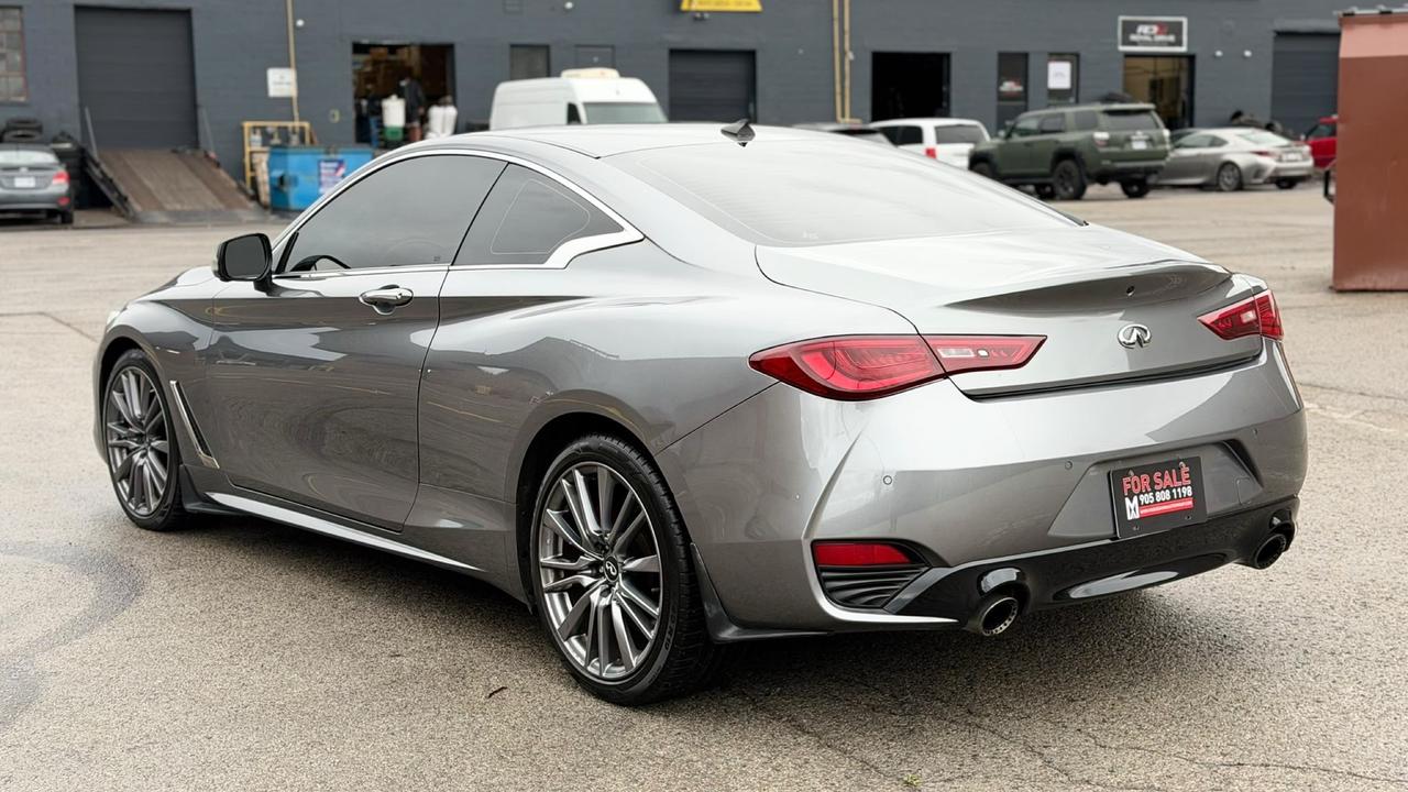 2017 Infiniti Q60 2dr Cpe 3.0t Red Sport 400 Photo