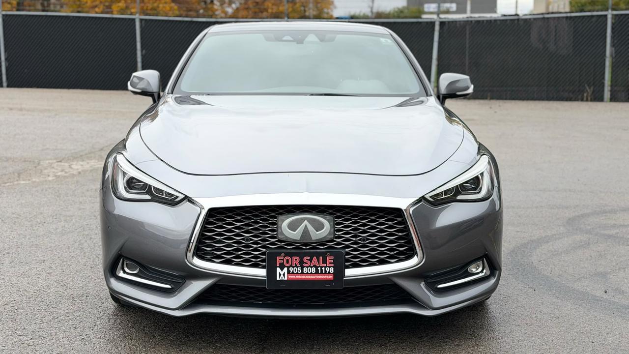 2017 Infiniti Q60 2dr Cpe 3.0t Red Sport 400 Photo1