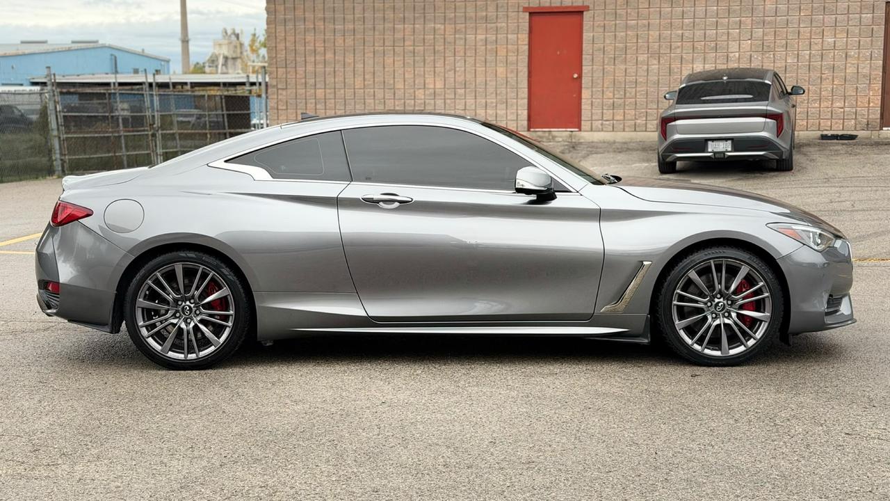2017 Infiniti Q60 2dr Cpe 3.0t Red Sport 400 Photo3