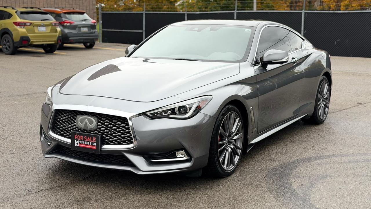 2017 Infiniti Q60 2dr Cpe 3.0t Red Sport 400 - Photo #1