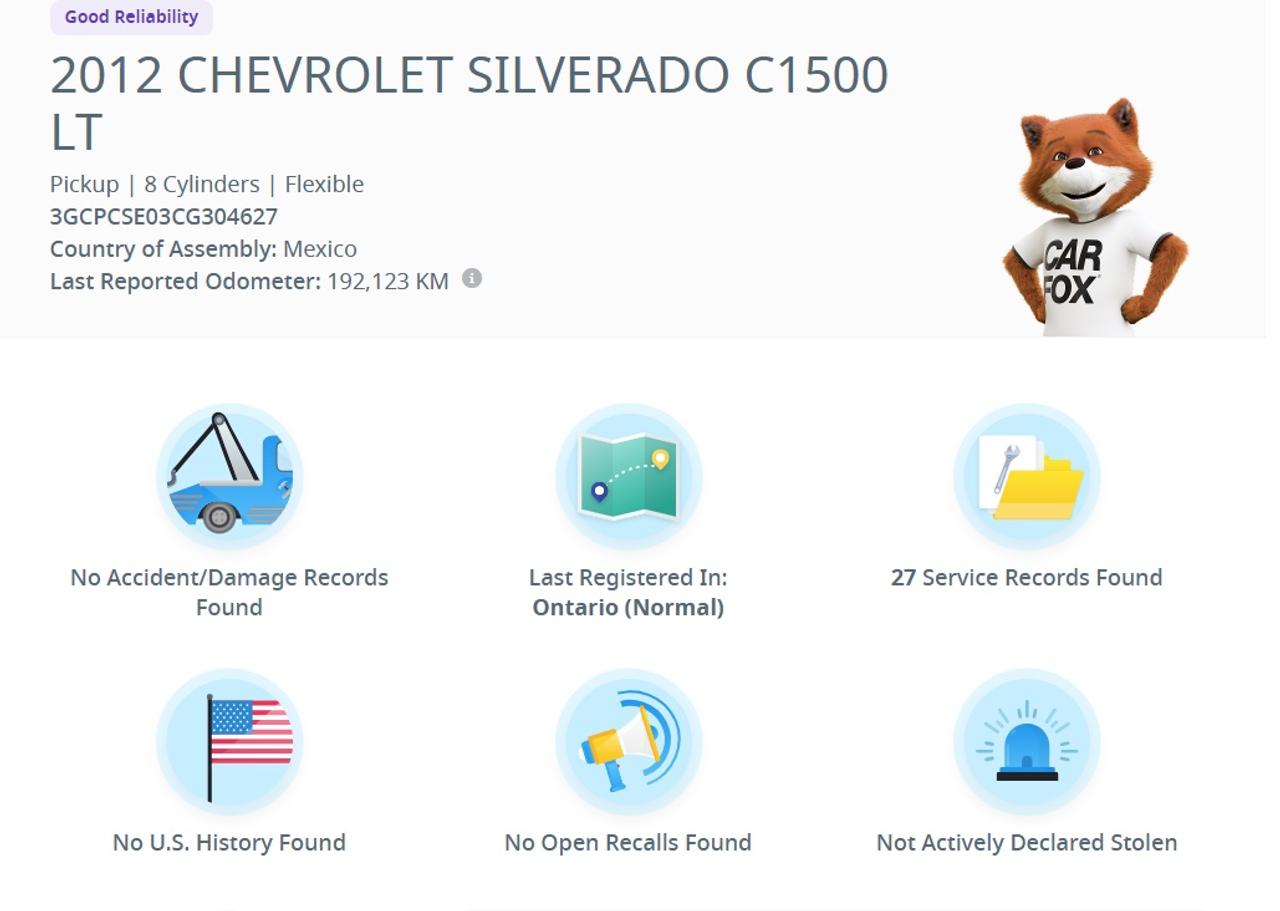 2012 Chevrolet Silverado 1500 LT AMAZING CONDITION | WELL MAINTAINED | A MUST SEE Photo