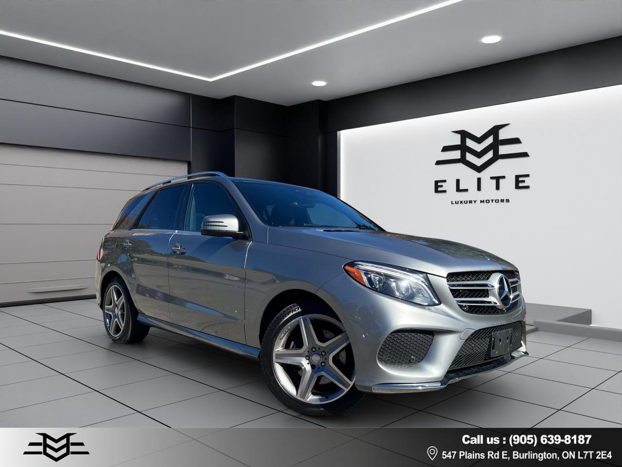 2016 Mercedes-Benz GLE-Class GLE 350d 4MATIC - DIESEL - NAVI - LEATHER !! Photo0