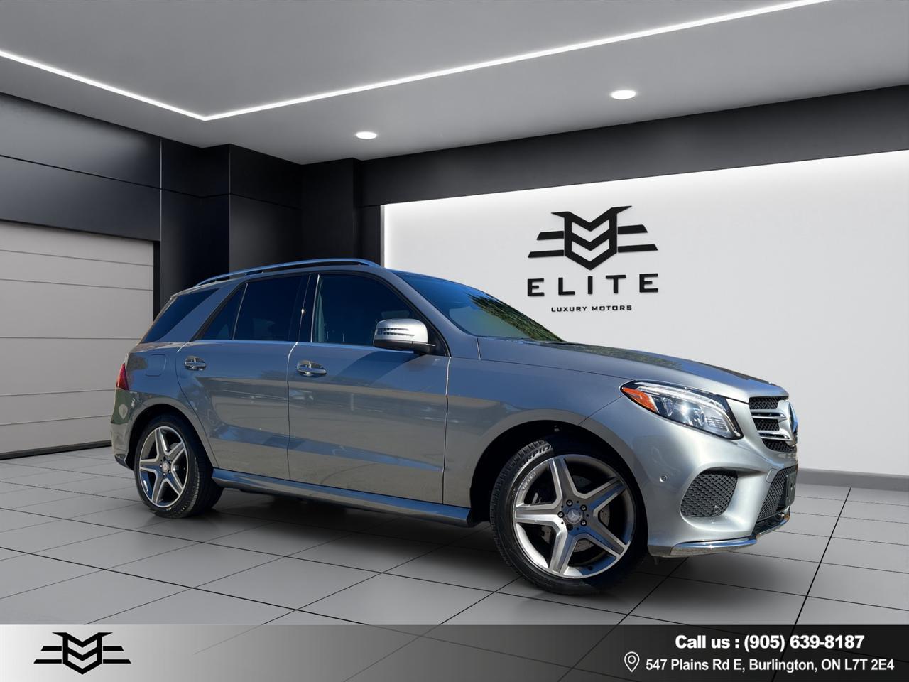 2016 Mercedes-Benz GLE-Class GLE 350d 4MATIC - DIESEL - NAVI - LEATHER !! Photo1