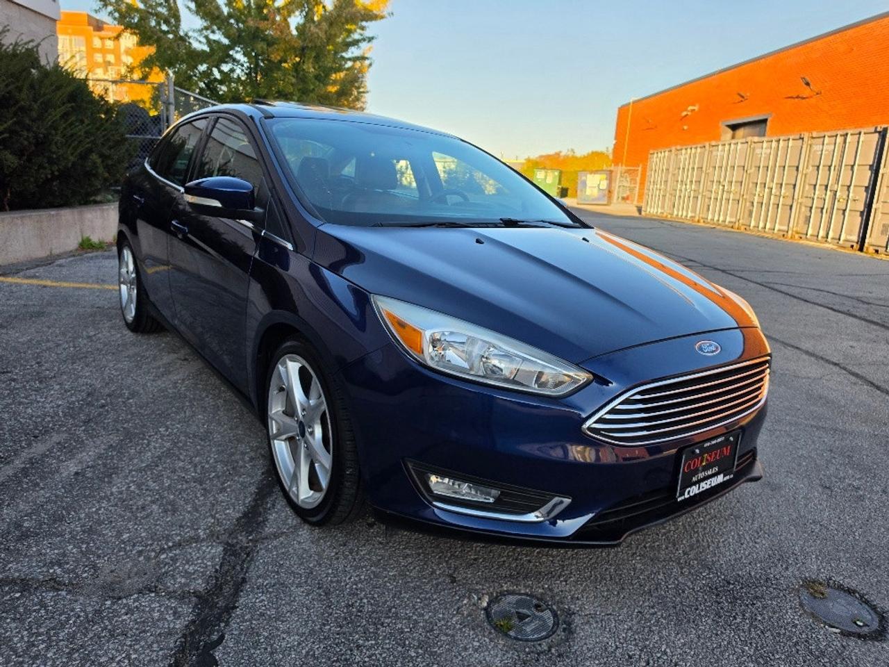 2016 Ford Focus Titanium ONLY 75KM-LEATHER-ROOF-NAVI-CAM-2 SETS WHEELS Photo