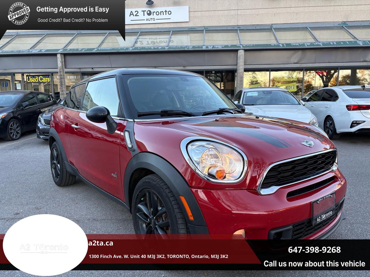 2014 MINI Cooper Paceman S ALL4 Photo1