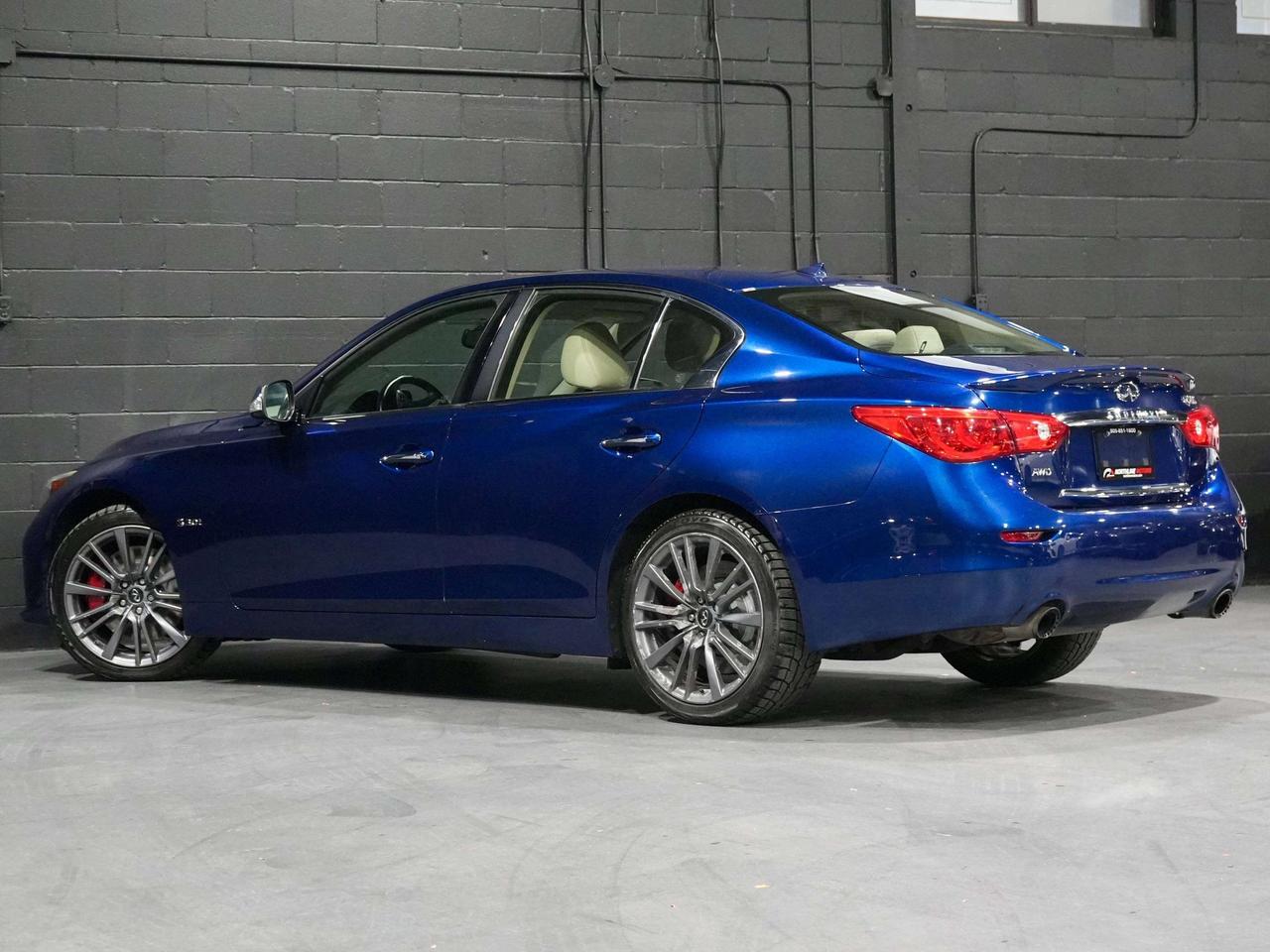 2017 Infiniti Q50 3.0t Red Sport 400|BOSE|SUNROOF Photo