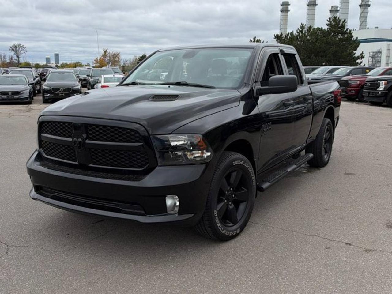 2021 RAM 1500 Classic Express Quad Cab 4x4 | Night Edition | Sport Hood | Heated Seats + Steering | Wheel Group and More ! Photo0