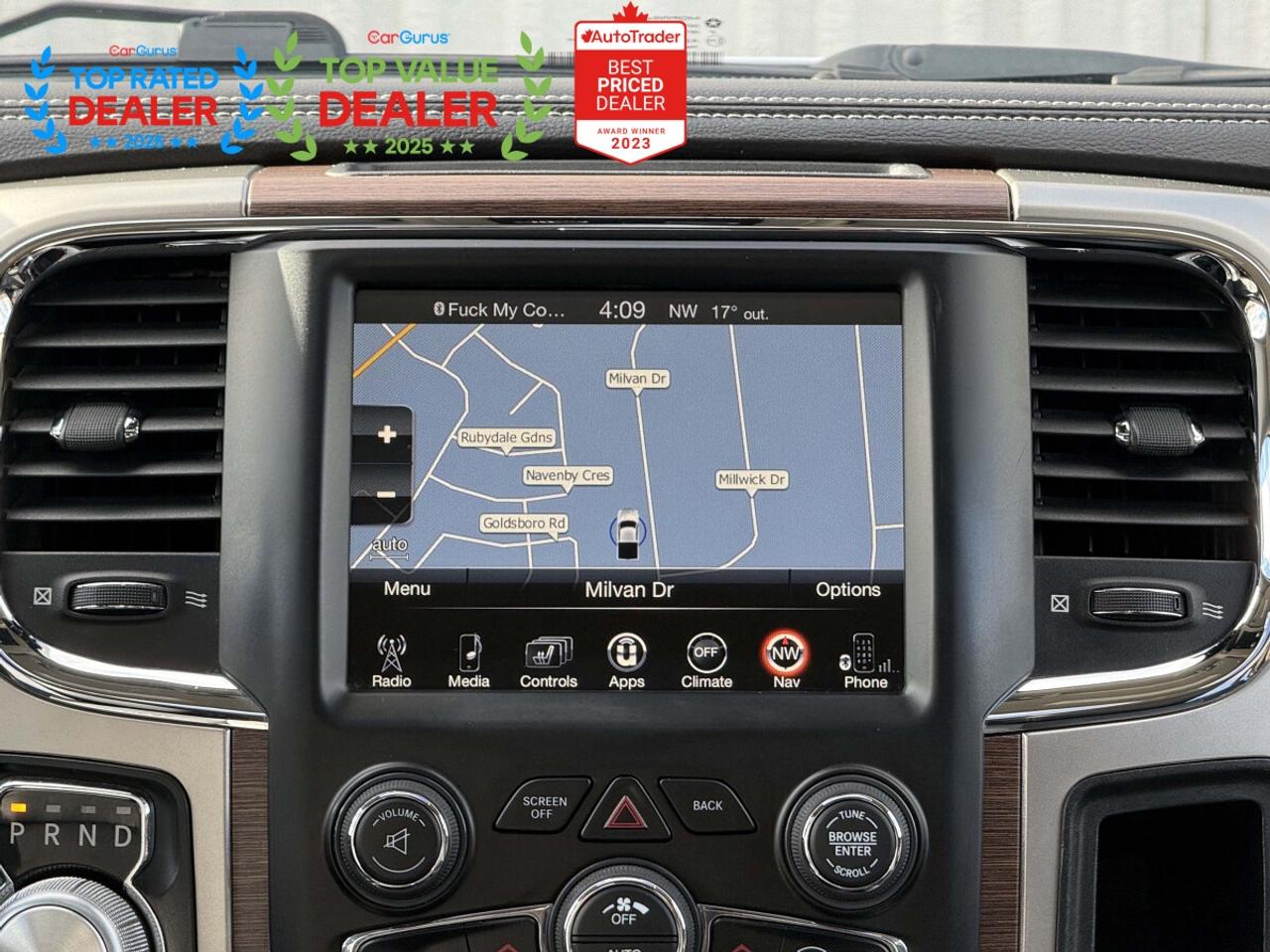 2017 RAM 1500 LARAMIE | ONE OWNER | ALPINE | SUNROOF | LOADED Photo