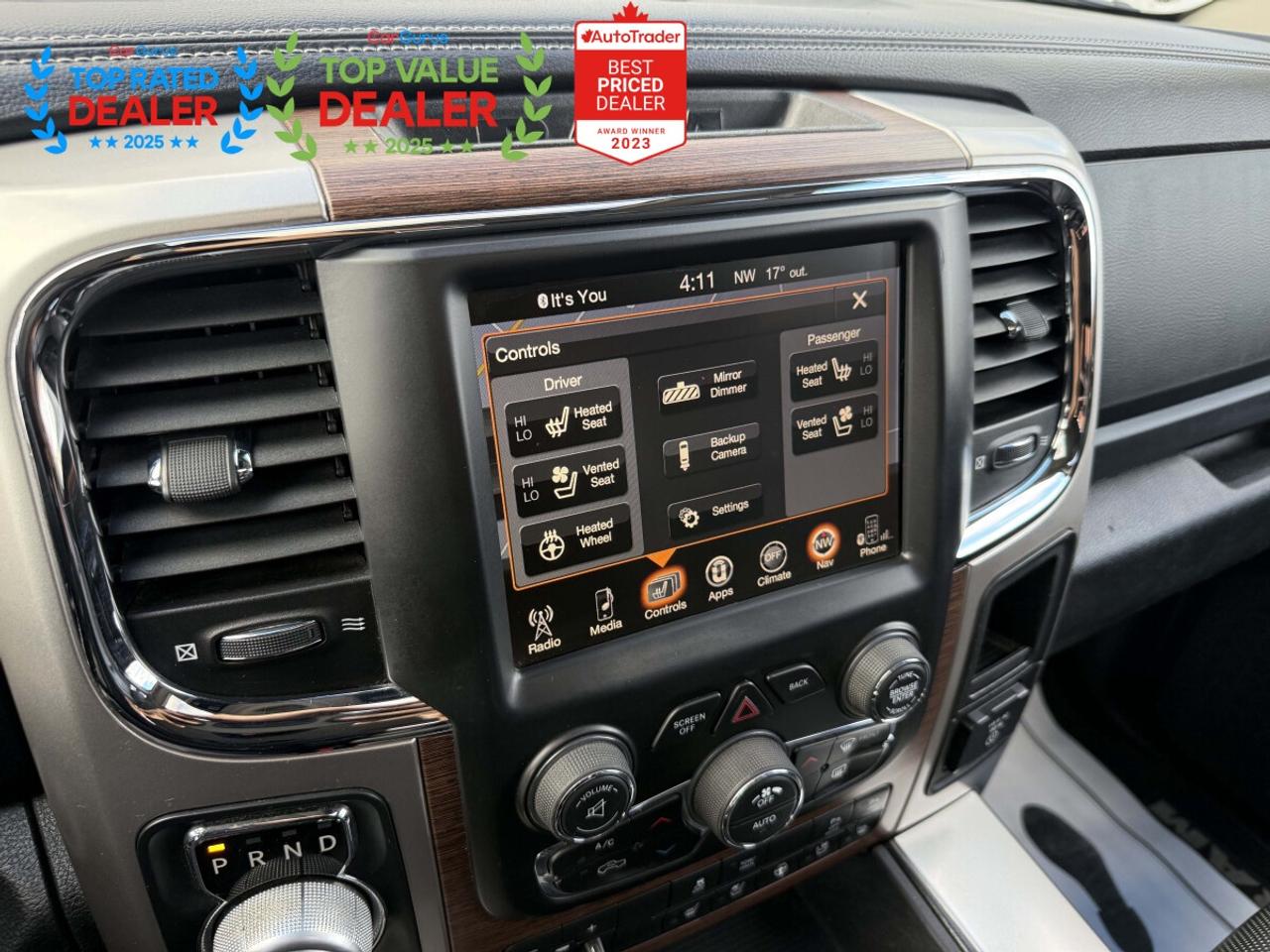 2017 RAM 1500 LARAMIE | ONE OWNER | ALPINE | SUNROOF | LOADED Photo