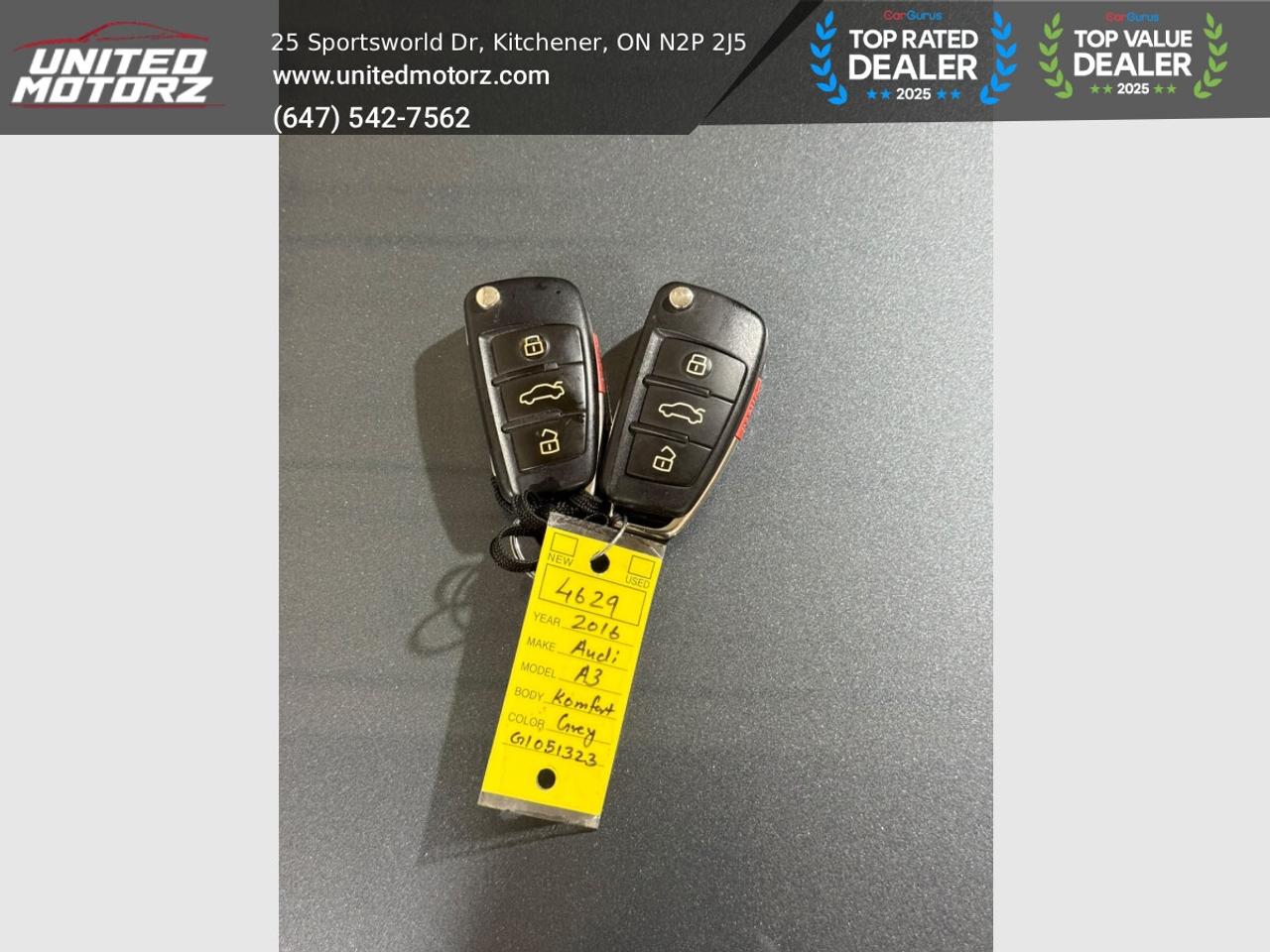2016 Audi A3 2.0T Komfort TFSI quattro AUTO AWD 2.0L 4cyl~SA Photo