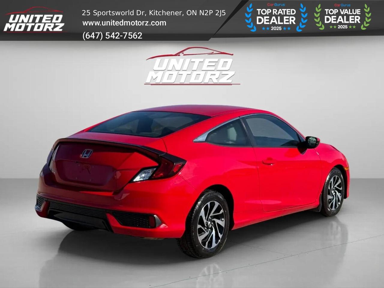 2016 Honda Civic COUPE CVT LX FWD 2.0L~SAFETY CERTIFIED~ Photo