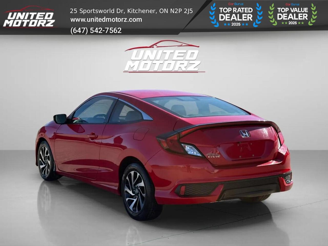 2016 Honda Civic COUPE CVT LX FWD 2.0L~SAFETY CERTIFIED~ Photo