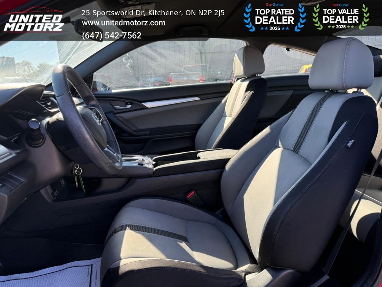 2016 Honda Civic COUPE CVT LX FWD 2.0L~SAFETY CERTIFIED~ Photo