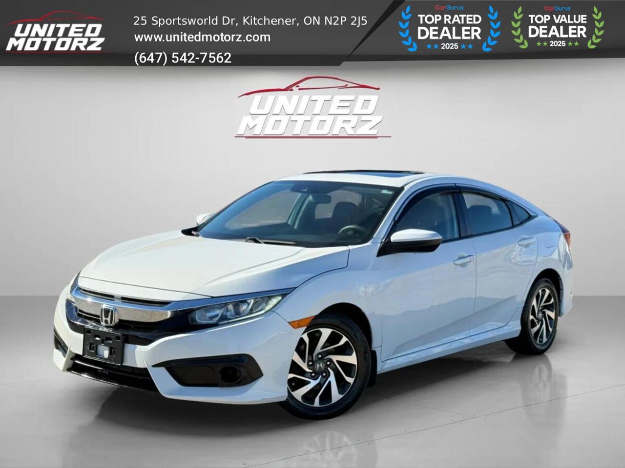 2017 Honda Civic EX FWD 2.0L 4cyl~SAFETY CERTIFIED~ Photo1
