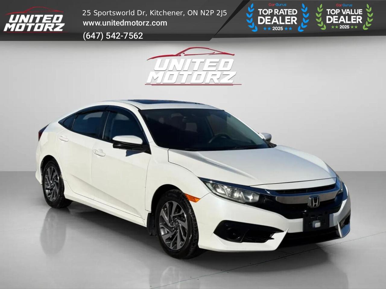 2017 Honda Civic EX FWD 2.0L 4cyl~SAFETY CERTIFIED~ Photo3