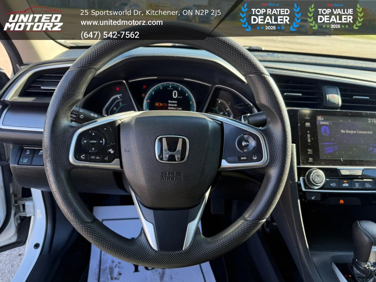 2017 Honda Civic EX FWD 2.0L 4cyl~SAFETY CERTIFIED~ Photo