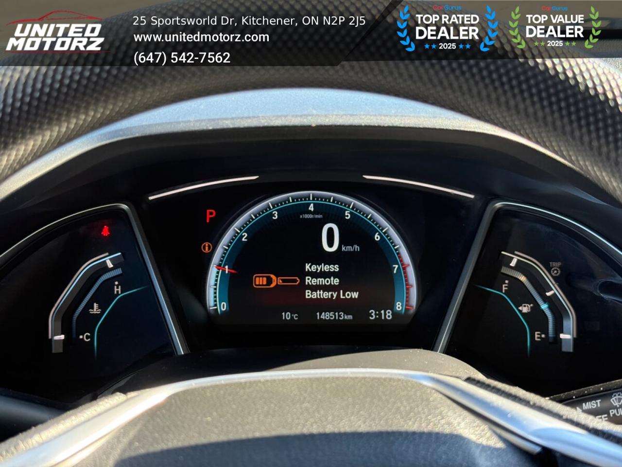 2017 Honda Civic EX FWD 2.0L 4cyl~SAFETY CERTIFIED~ Photo