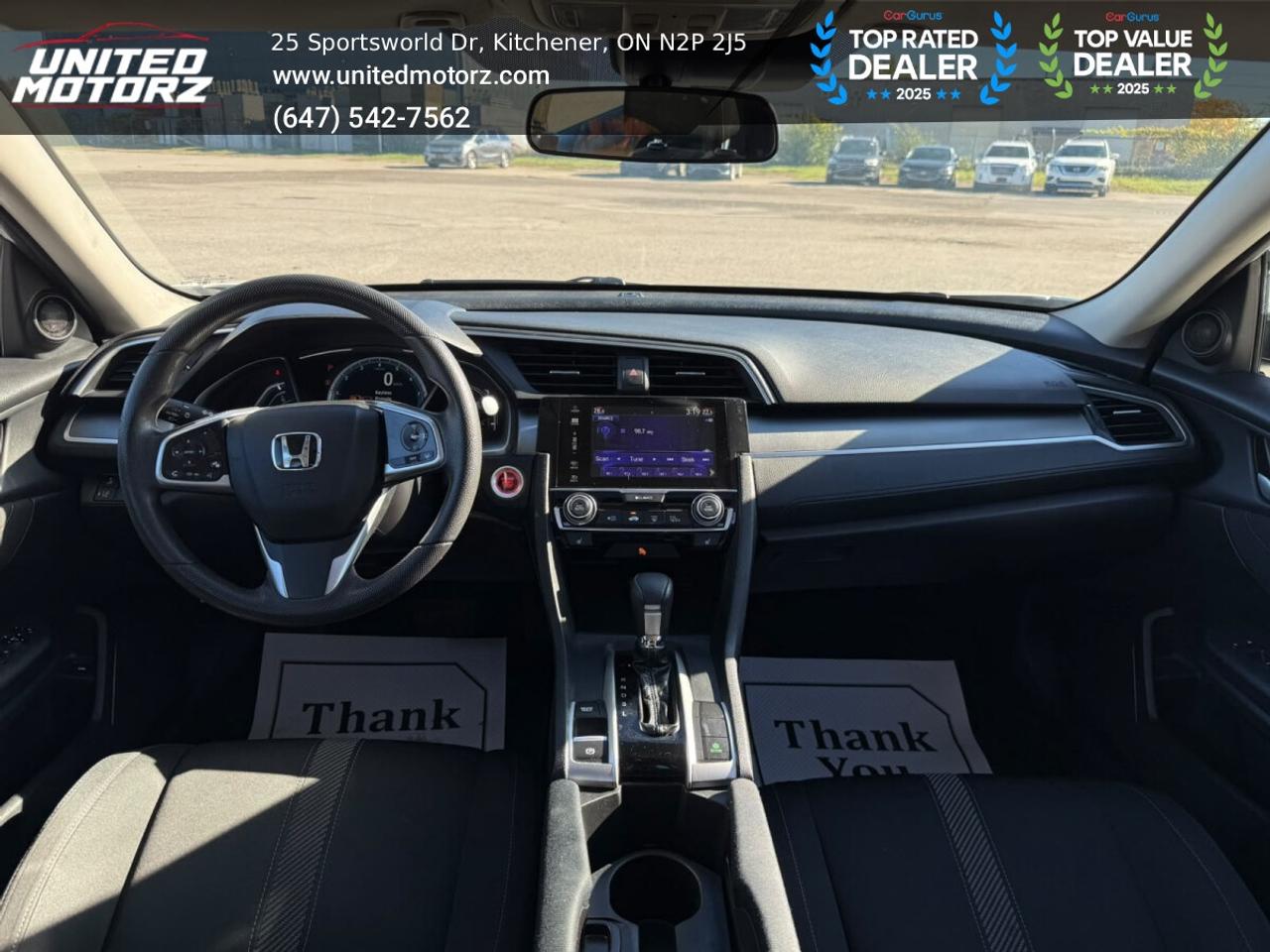 2017 Honda Civic EX FWD 2.0L 4cyl~SAFETY CERTIFIED~ Photo