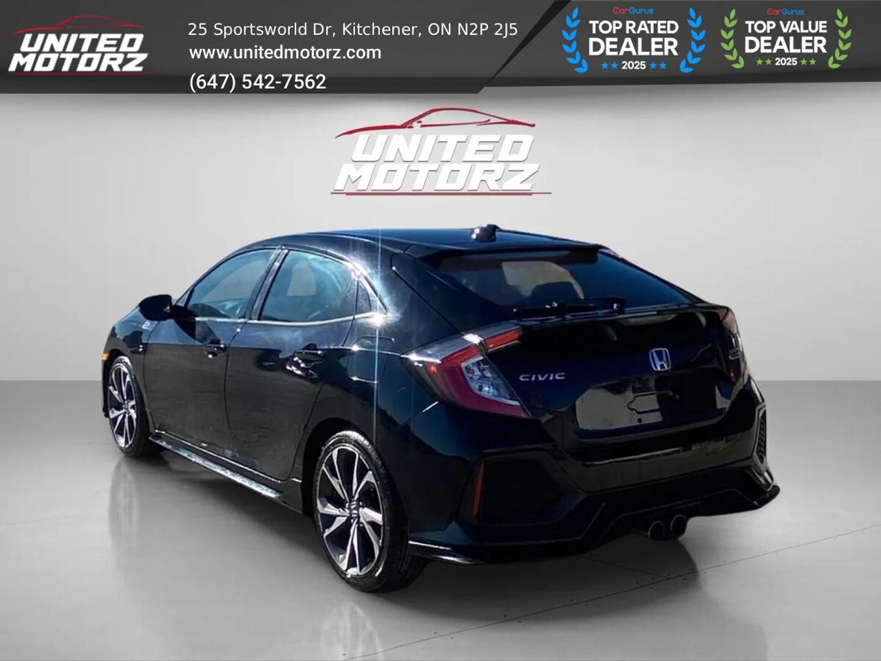 2019 Honda Civic Hatchback SPORT TOURING FWD 1.5L~SAFETY CERTIFIED~ Photo
