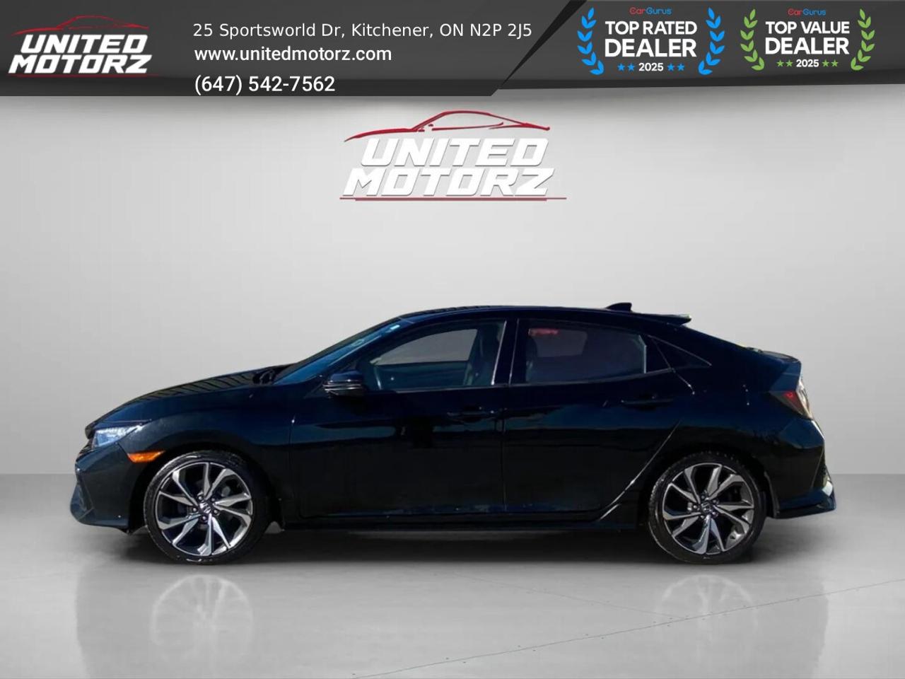 2019 Honda Civic Hatchback SPORT TOURING FWD 1.5L~SAFETY CERTIFIED~ Photo
