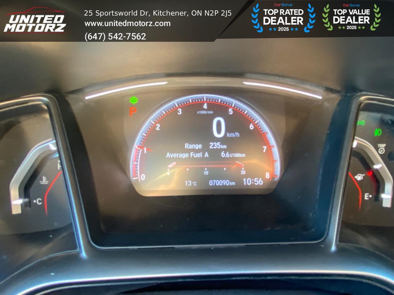 2019 Honda Civic Hatchback SPORT TOURING FWD 1.5L~SAFETY CERTIFIED~ Photo