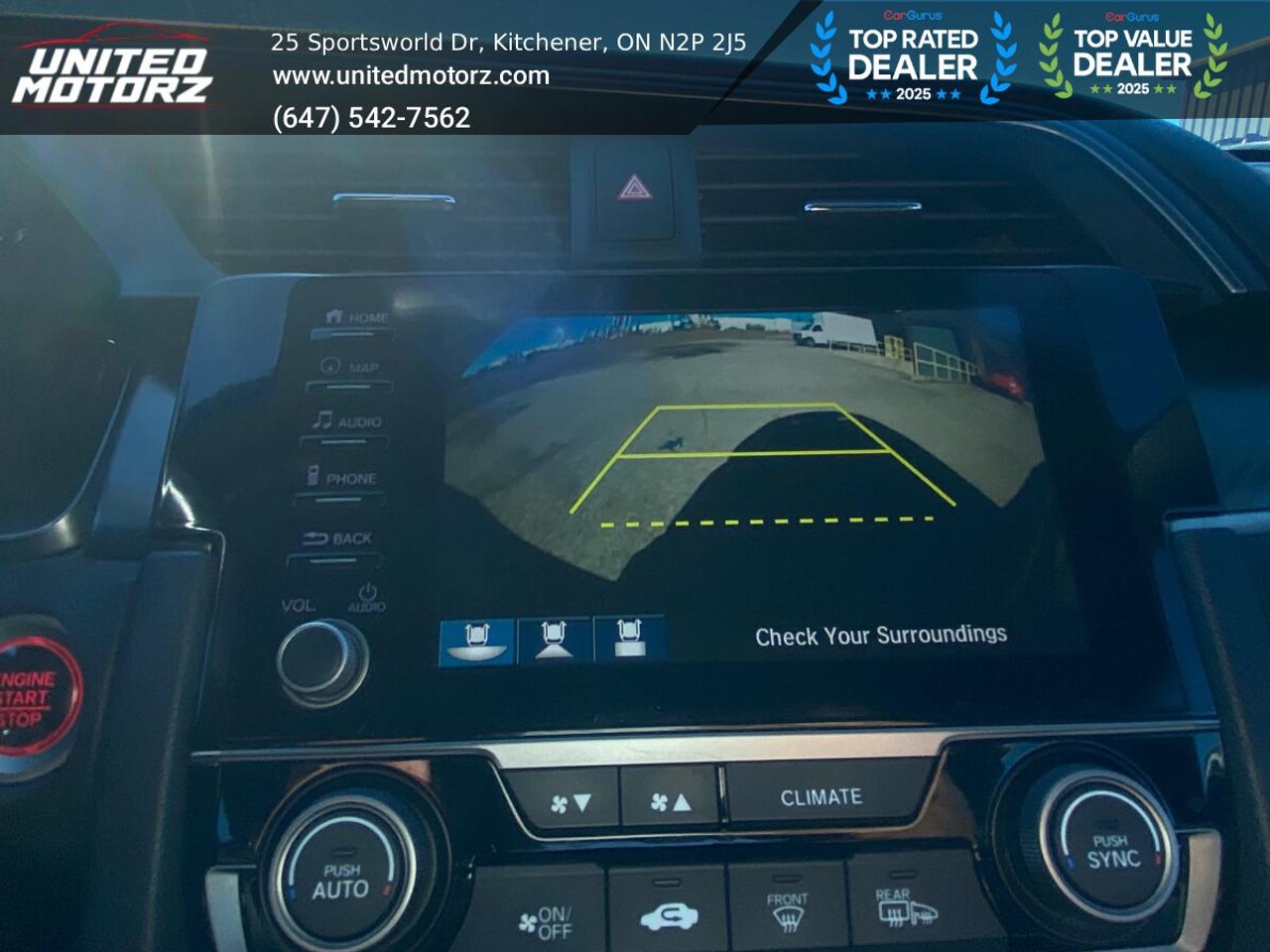 2019 Honda Civic Hatchback SPORT TOURING FWD 1.5L~SAFETY CERTIFIED~ Photo