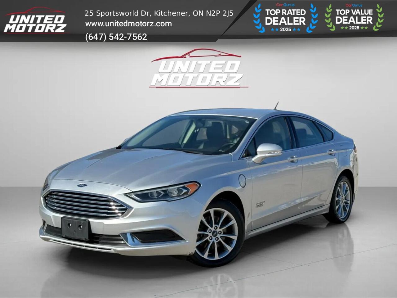 2018 Ford Fusion Energi SE FWD 2.0L~SAFETY CERTIFIED~NO ACCIDENTS~ Photo
