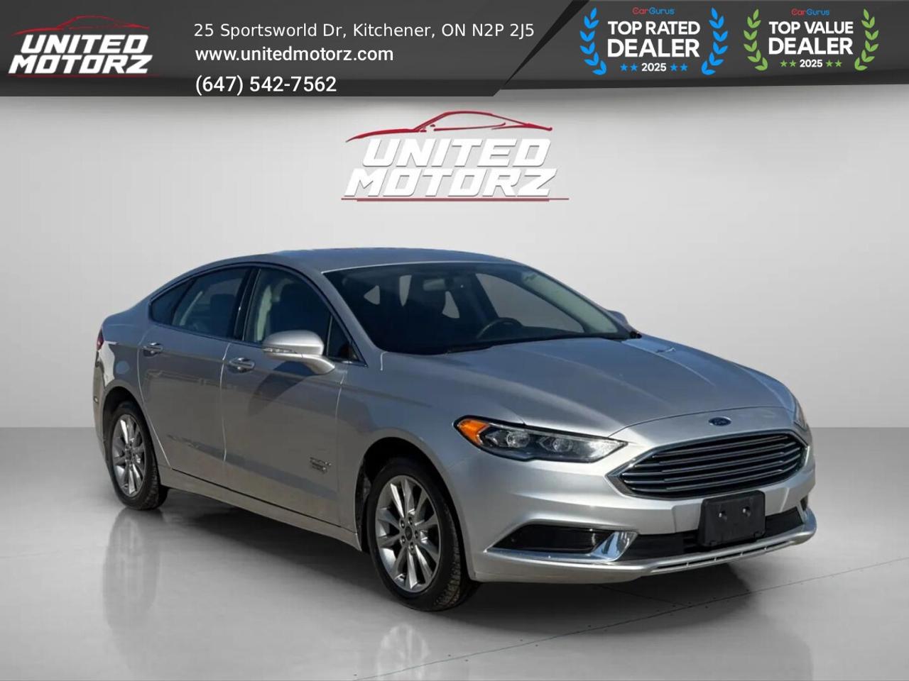 2018 Ford Fusion Energi SE FWD 2.0L~SAFETY CERTIFIED~NO ACCIDENTS~ Photo