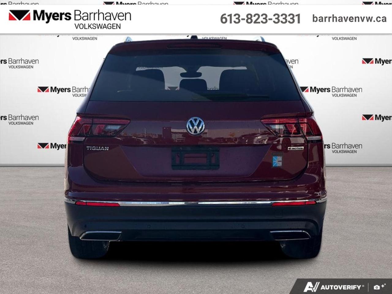 2020 Volkswagen Tiguan Highline  - Sunroof -  Leather Seats Photo3