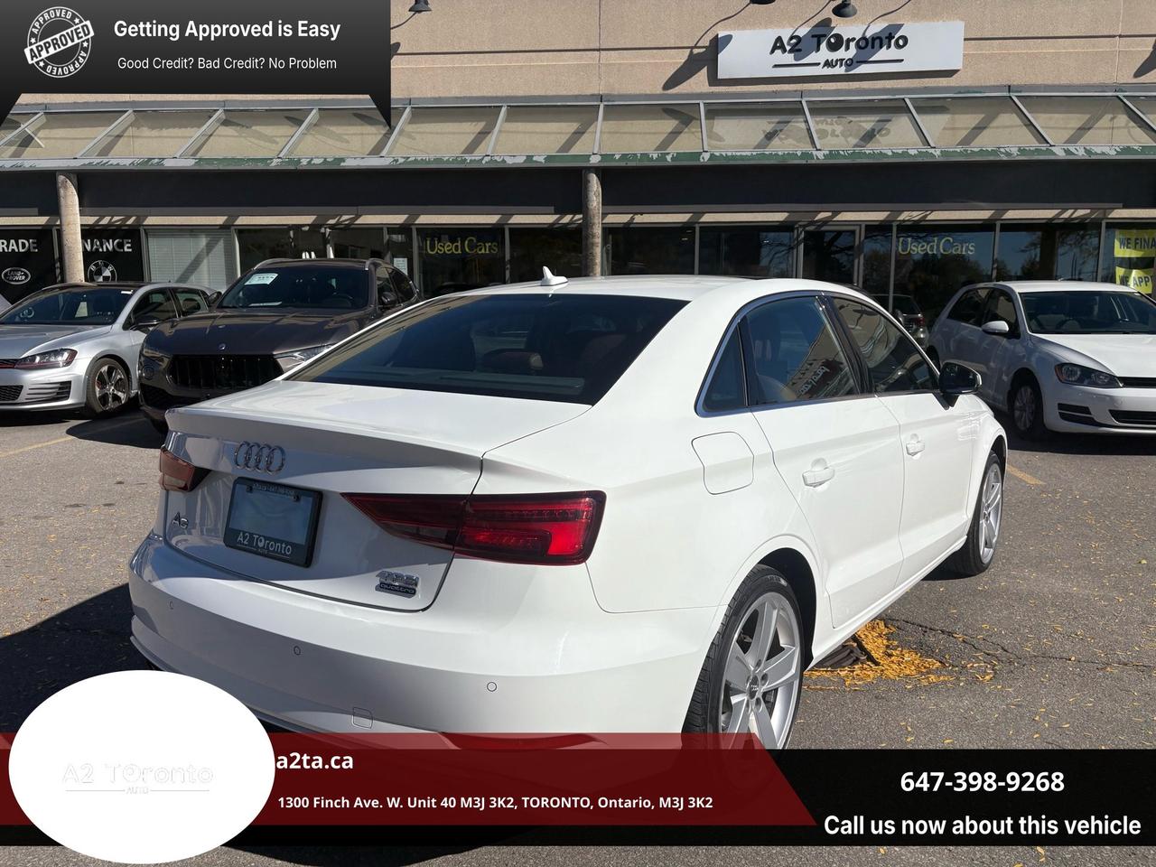 2017 Audi A3 4dr Sdn quattro 2.0T Komfort Photo3