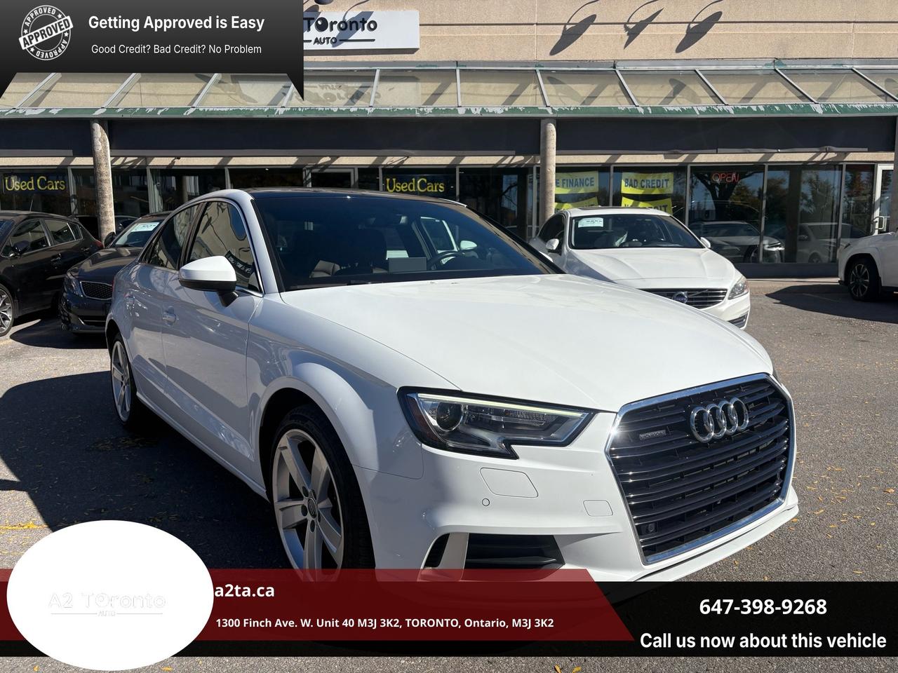 2017 Audi A3 4dr Sdn quattro 2.0T Komfort Photo1